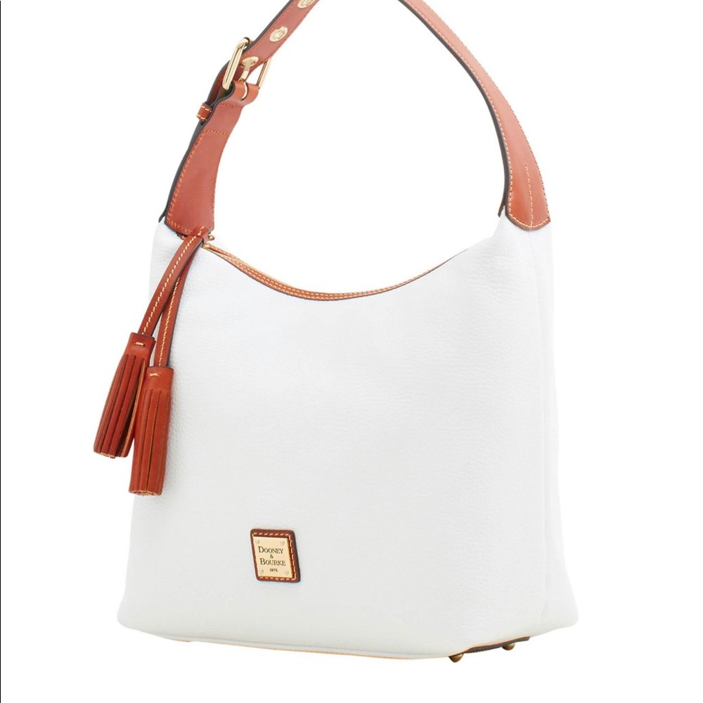 DOONEY & BOURKE: Pure WHITE Paige Satchel - Picture 6 of 7